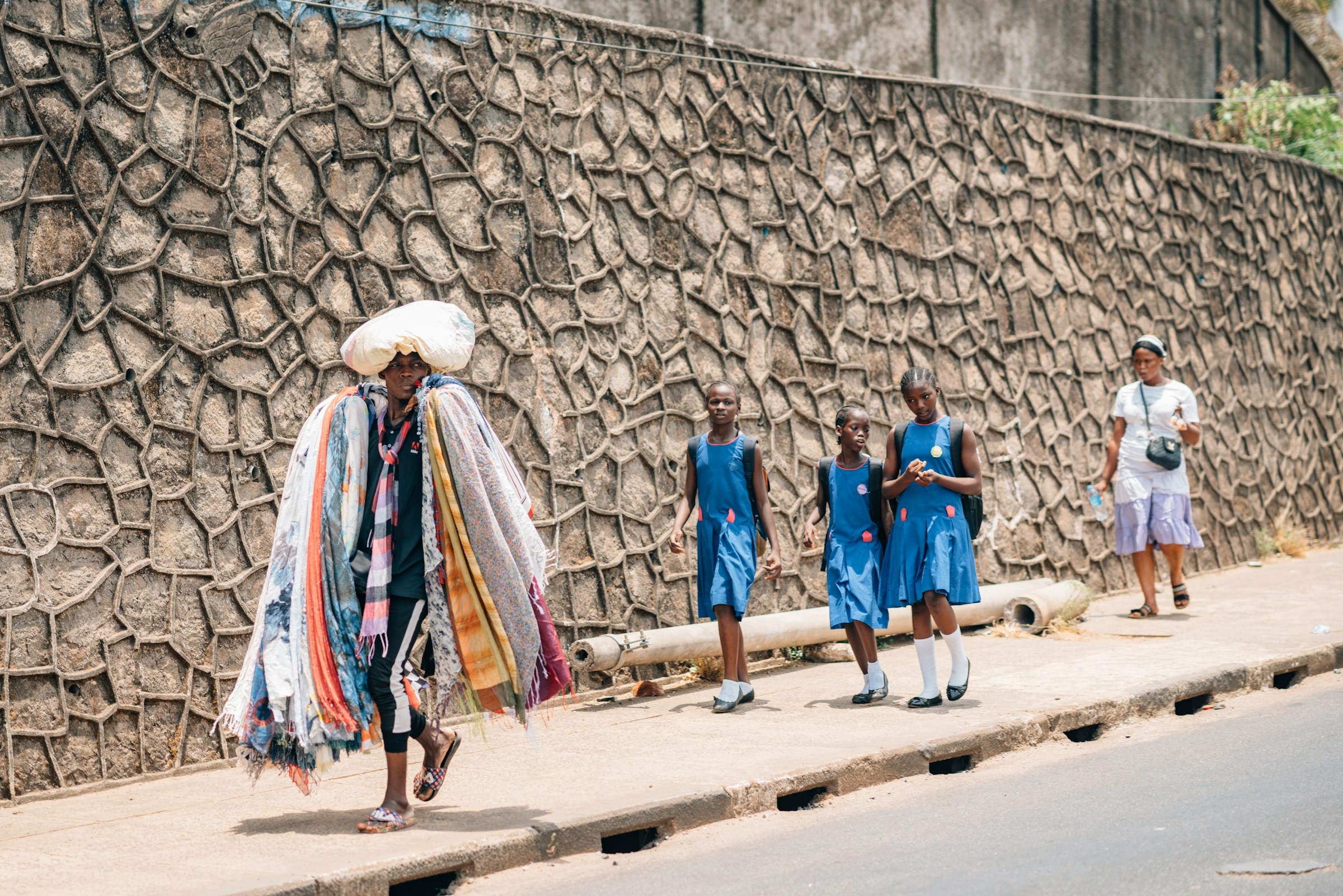 Strides for Africa team collaborating on survivor support programs in Nairobi office